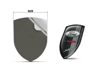 Ford Pegatina Relieve Auto Máximo Resistente Estilo Pro